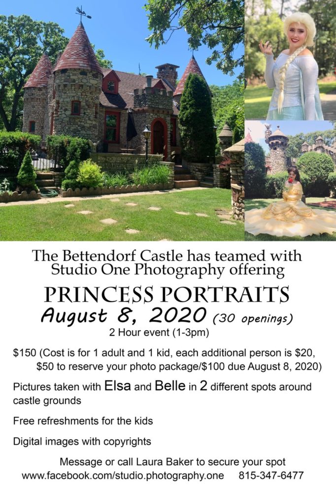 Princess Portraits at the castle