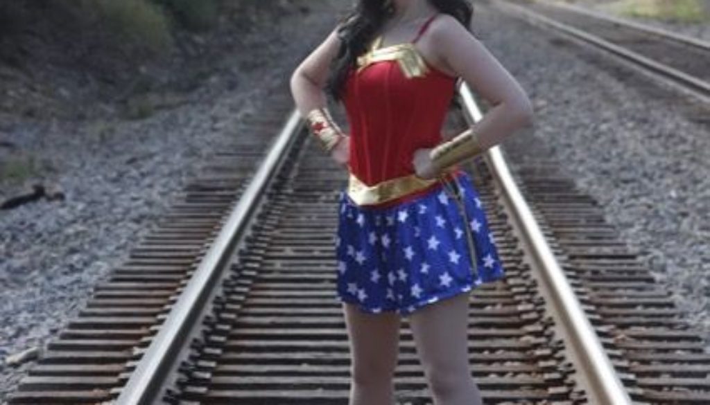 Wonder Woman Superhero Visit