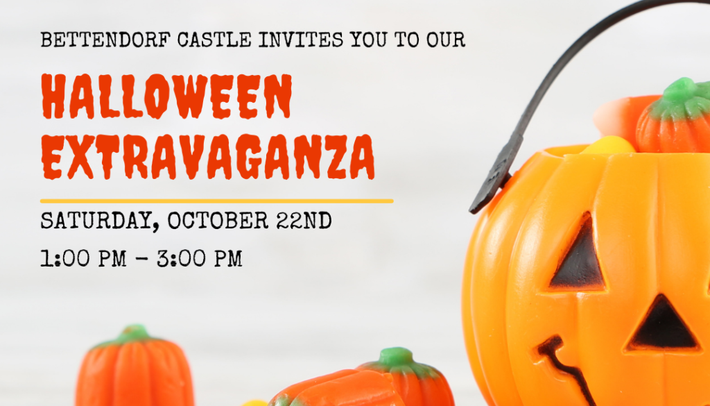 Bettendorf Castle halloween Extravaganza invite