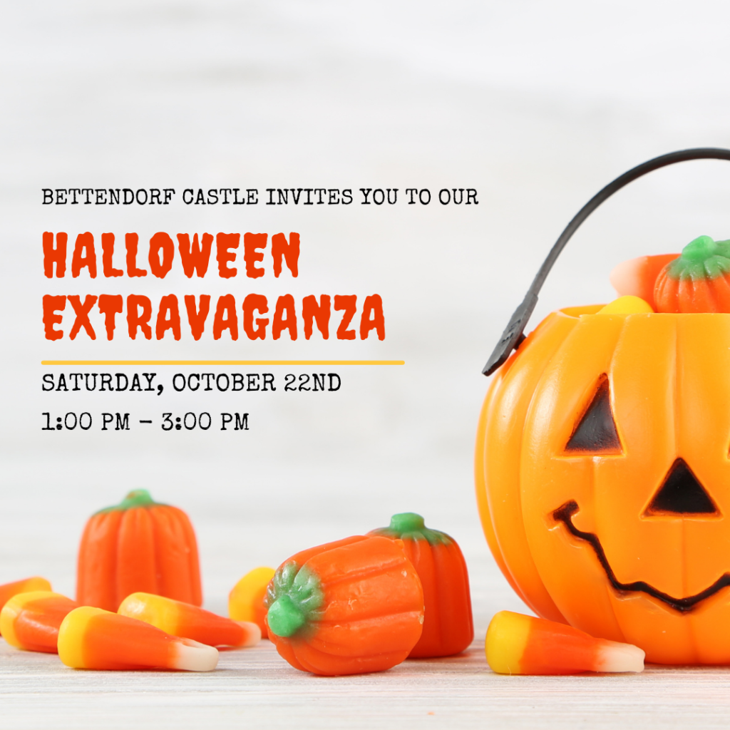 Bettendorf Castle halloween Extravaganza invite