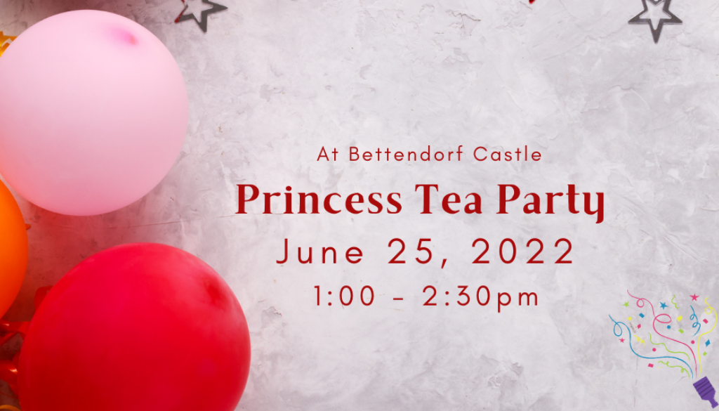 Princess Tea Party in June