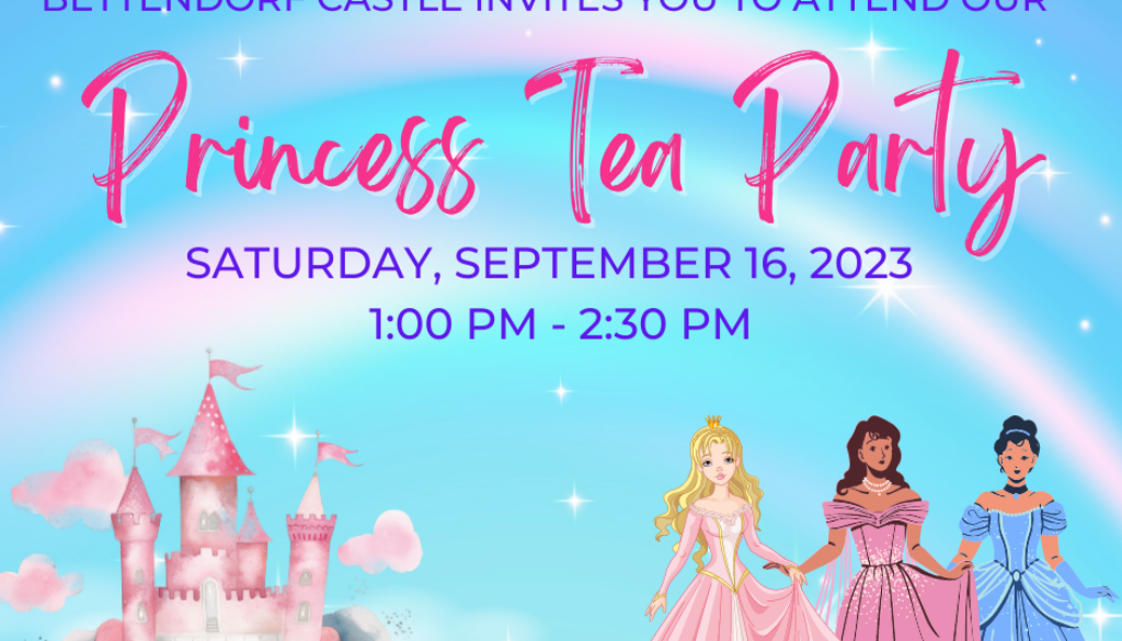 September 16, 2023 princess tea party